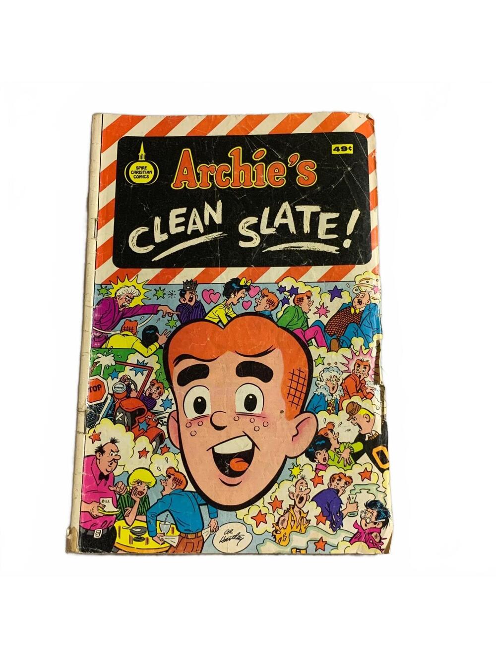 Archie’s Clean Slate! Spire Christian Comics 1973 Vintage Single Issue